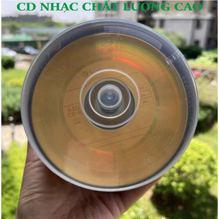 ĐĨA CD Trắng Verbatim AZO màu vàng dùng ghi audio chất lượng cao cdnhacsaigon