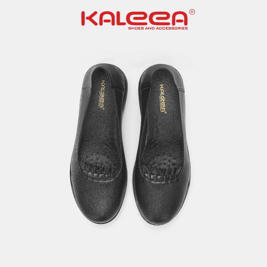 Ảnh Kaleea - Giày Cao Gót Đế Xuồng Chất Da Mềm Đi Nhẹ, Êm Chân Cao 6cm - MO634 4