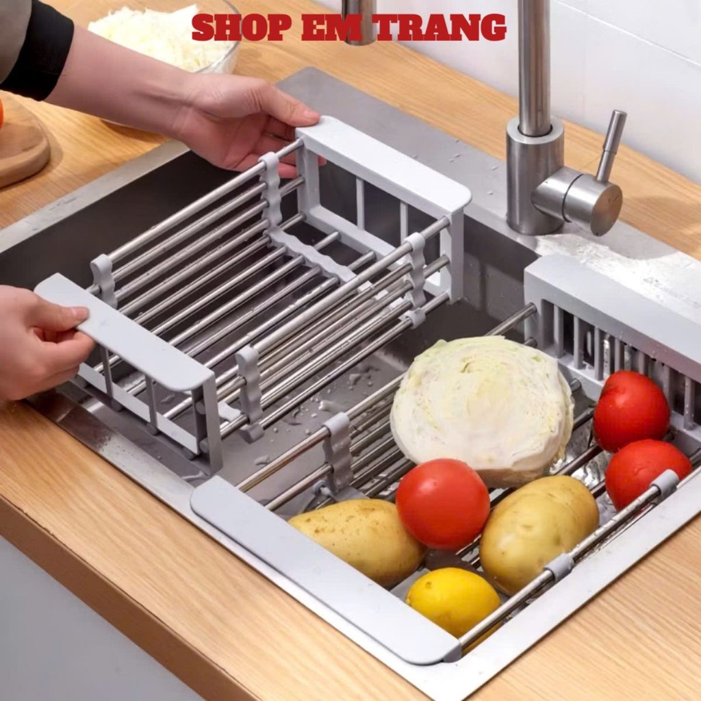 KỆ INOX GÁC BỒN RỬA CHÉN, Kệ Inox Gác Bồn Rửa Chén Bát Đa Năng Chất ...