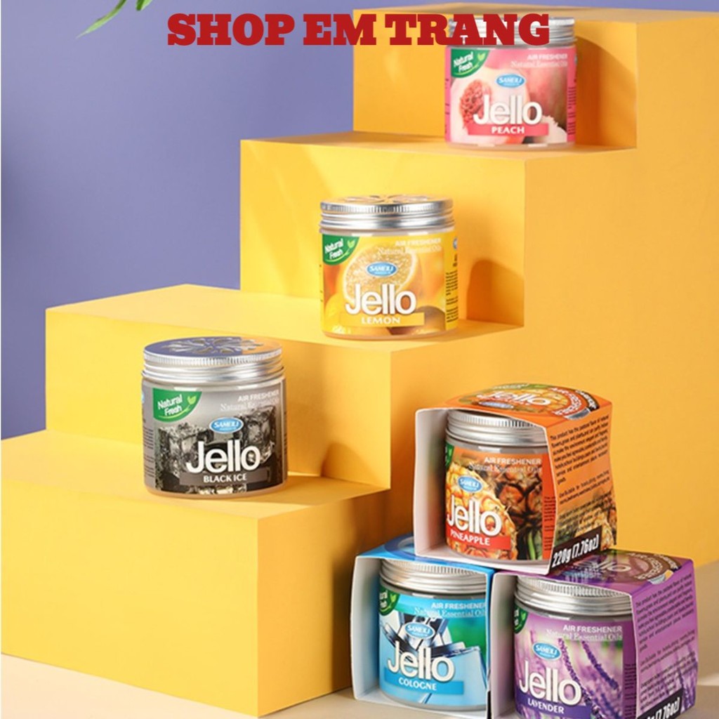 Sáp Thơm Phòng Jello 220G Khử Mùi Phòng Khách, Phòng Ngủ, Nhà Vệ Sinh, Xe Oto - SAPTHOMPHONG69
