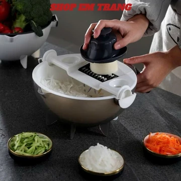BỘ DỤNG CỤ BÀO SỢI 9 MÓN, Bộ Dụng Cụ Bào Sợi Thực Phẩm Tiện Lợi An Toàn Dành Cho Nhà Bếp - MA: BONAOCORO