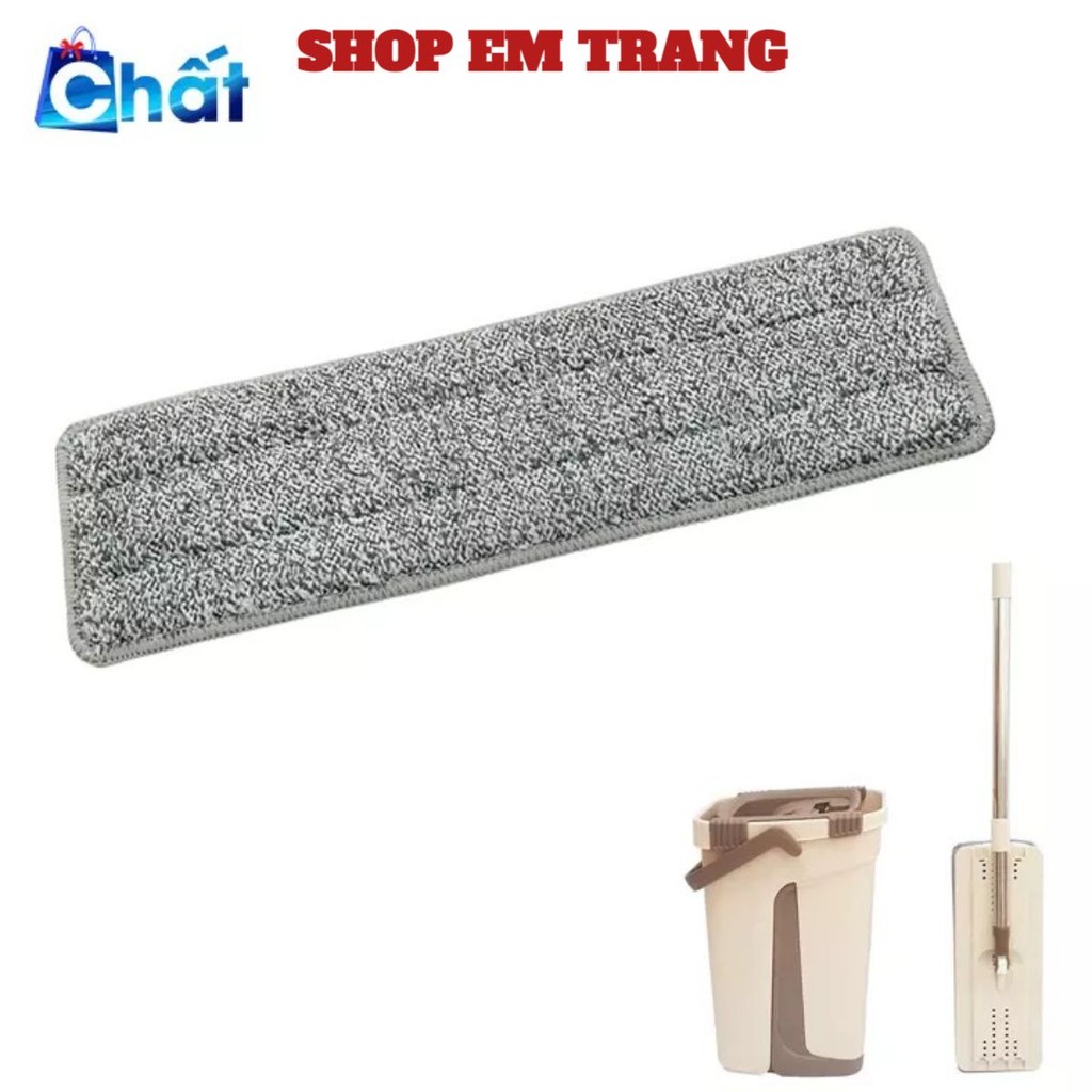 (COMBO 10)Bông Lau Nhà sợi Microfiber- Lau Sàn - Lau Kính Thay Thế Dùng Cho Cây Lau 360 Độ Tự Vắt - CHOILAUNHA154