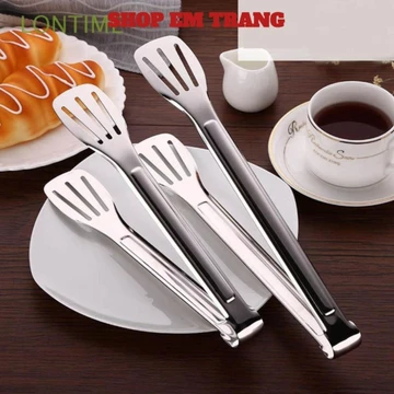 (COMBO 5) Dụng Cụ Kẹp Gắp Thức Ăn,Đồ Nóng , Kẹp Inox Dài Gấp Thực Phẩm , Gấp Đồ Nướng Dụng Cụ Nhà Bếp Đa Năng