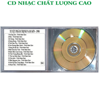 ĐĨA CD 94. TUYỆT PHẨM TRỊNH NAM SƠN - 1990 chất lượng cao cdnhacsaigon