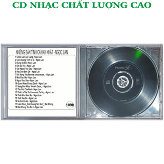 ĐĨA CD 109B. Những Bản Tình Ca Hay Nhất - Ngọc Lan cdnhacsaigon