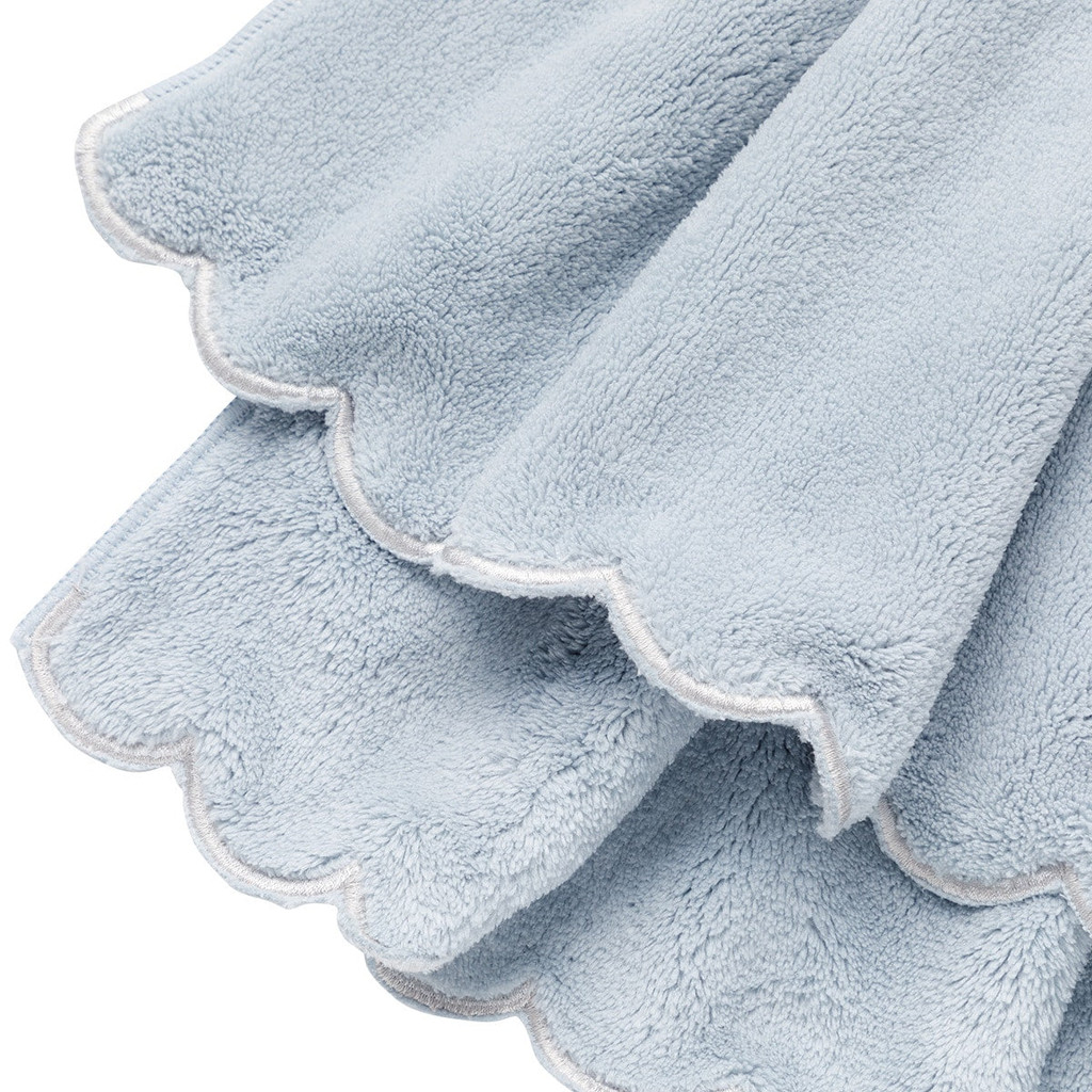 NITORI Khăn Lau Hình Vỏ Sò SR23 34x70x1cm Màu Xanh Dương | BigBuy360 - bigbuy360.vn