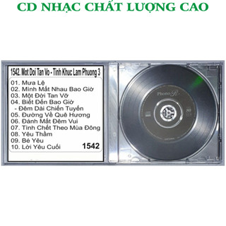 ĐĨA CD 1542. TNCD073 - Mot Doi Tan Vo (tinh Khuc Lam Phuong 3) chất lượng cao cdnhacsaigon