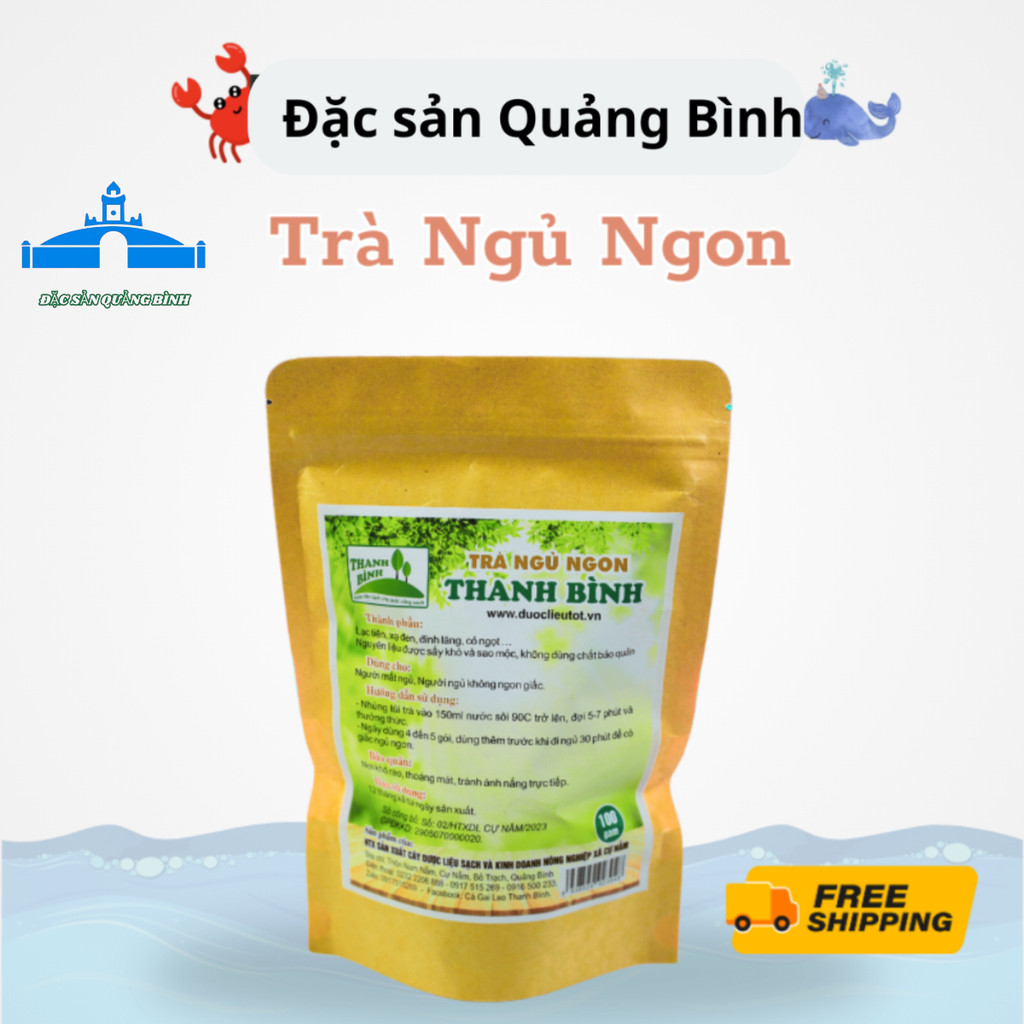 Trà Thảo Mộc Ngủ Ngon Đặc Sản Quảng Bình - Hình Ảnh Thực Tế
