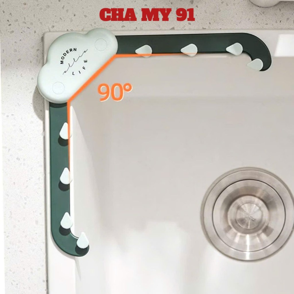 GIÁ LƯỚI LỌC THỨC ĂN THỪA, Kệ lưới lưu rác thải thực phẩm / Giá đỡ túi lưới thoát nước bồn rửa có thể gập lại - LOCRAC