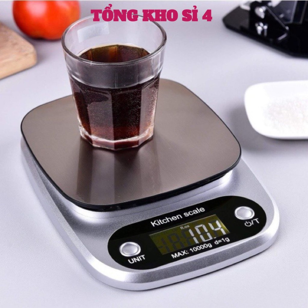 Cân điện tử nhà bếp tiểu ly mini Galaxy Coffee định lượng 1kg 3kg 5kg 10kg cân tiểu li cao cấp tặng kèm 2 viên pin
