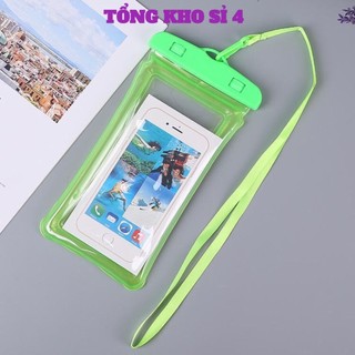 úi Đựng Điện Thoại CHỐNG NƯỚC Viền Phao Hoạt Hình JYoohome Túi Chống Nước Điện Thoại