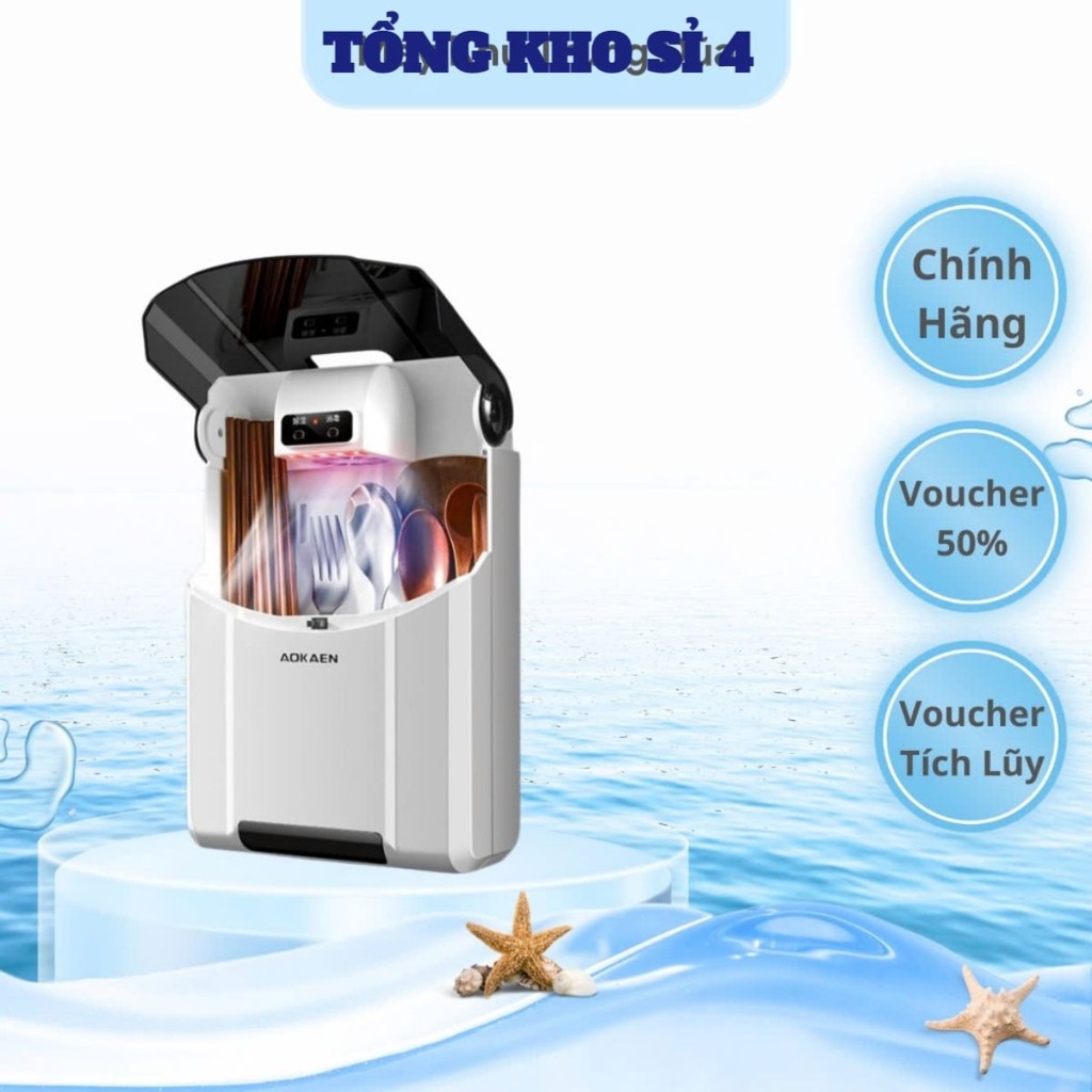 Máy sấy khử khuẩn đũa, Hộp sấy đũa thìa khử khuẩn khử trùng, diệt vi khuẩn an toàn cho mọi nhà