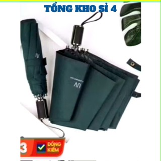 Ô UV , Dù Che Nắng Gấp Mở Tự Động - Ô Che Mưa Cao Cấp 12 Nan Chống Tia UV Bức Xạ Tuyệt Đối - ÔDU89