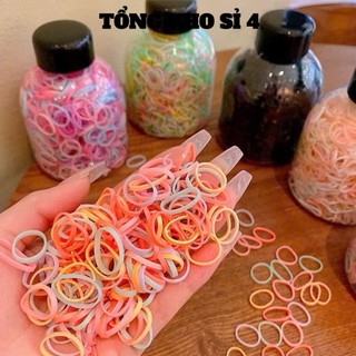 Dây nịt chun buộc tóc cho bé co giãn tốt không dây đau đầu cho bé 1 hộp 1000 chiếc,  HỘP 1000 CHIẾC THUN - MÃ: THUN887
