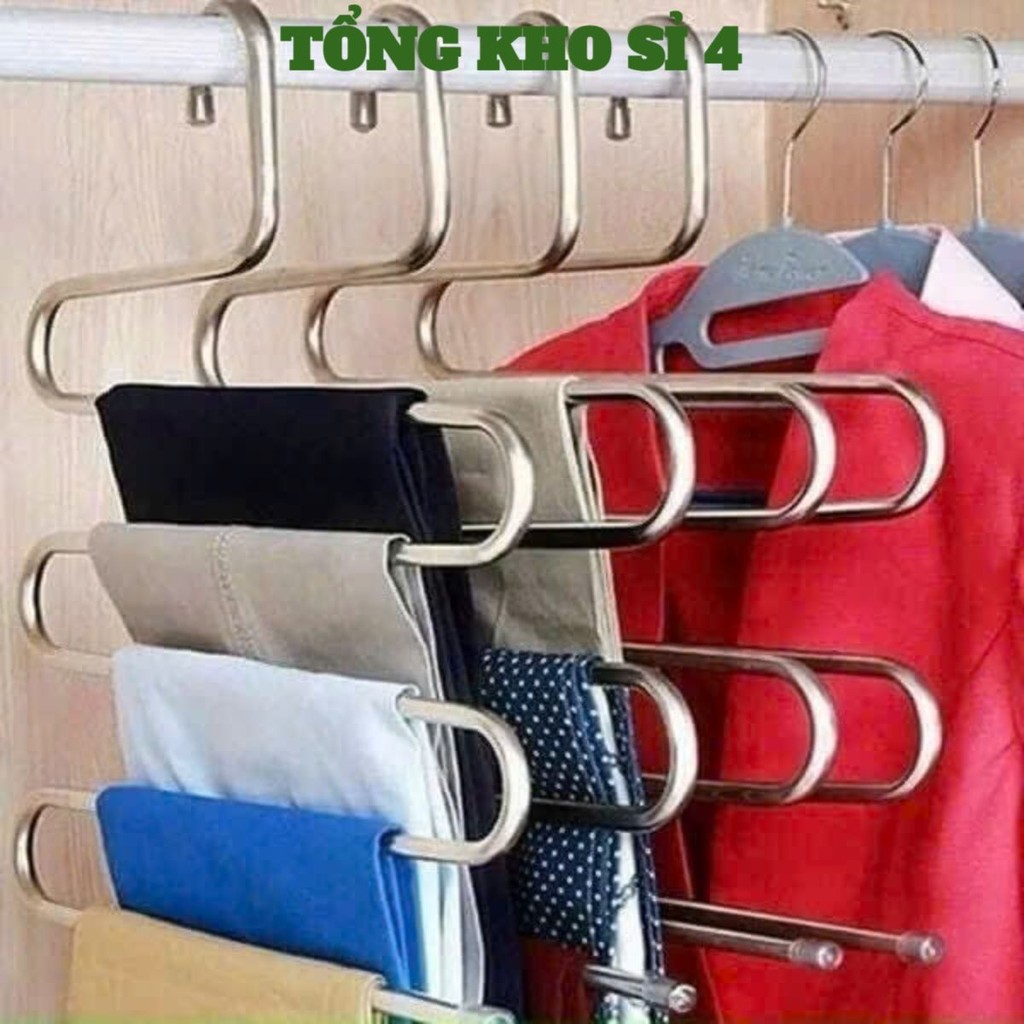 MÓC INOX PHƠI ĐỒ 5 TẦNG , Móc Treo Cài Quần Áo Đa Năng Thông Minh Dụng Cụ Treo Đồ Giá Rẻ,Móc 5 Tầng Inox: MOCPHOIDO37