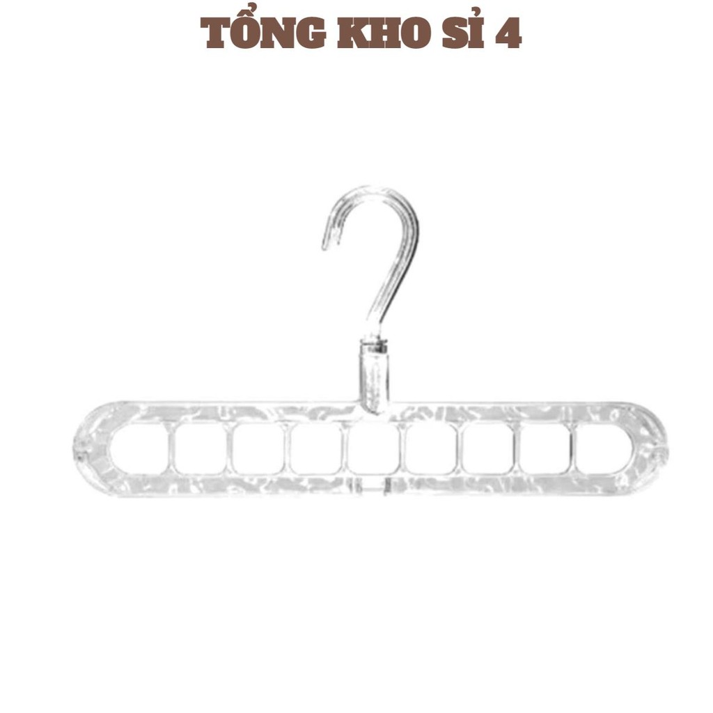 MÓC TREO PHA LÊ, Móc Treo Đồ 9 Lổ Thông Minh Móc Nhựa PHA LÊ Treo Quần Áo 9 Lỗ Đa Chức Năng-MA: MOCTREOPHALE