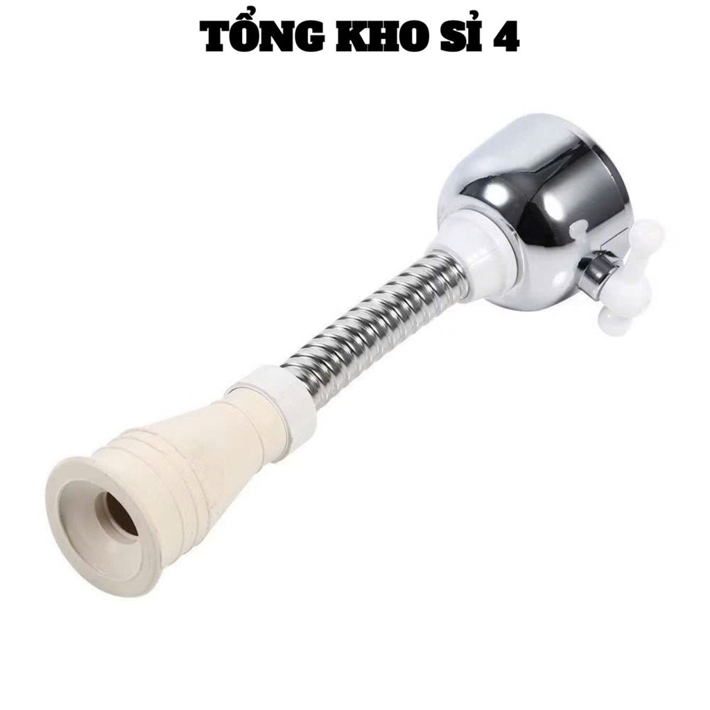 Đầu Vòi Xịt Cho Vòi Bồn Rửa Vòi Rửa Chén 2 Chế Độ Nước Xoay 360 Độ,  VÒI NƯỚC TĂNG ÁP - MÃ: VOIRUABAT9