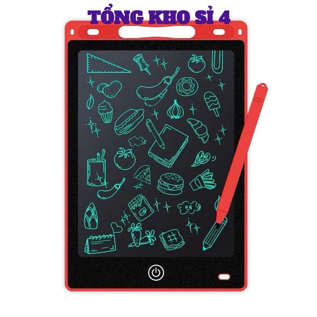 Bảng Thông Minh Tự Động Cho Bé Tập Vẽ, Bảng Viết LCD 8.5 INCH,  BẢNG VIẾT TỰ XOÁ - MÃ: BANGVE427