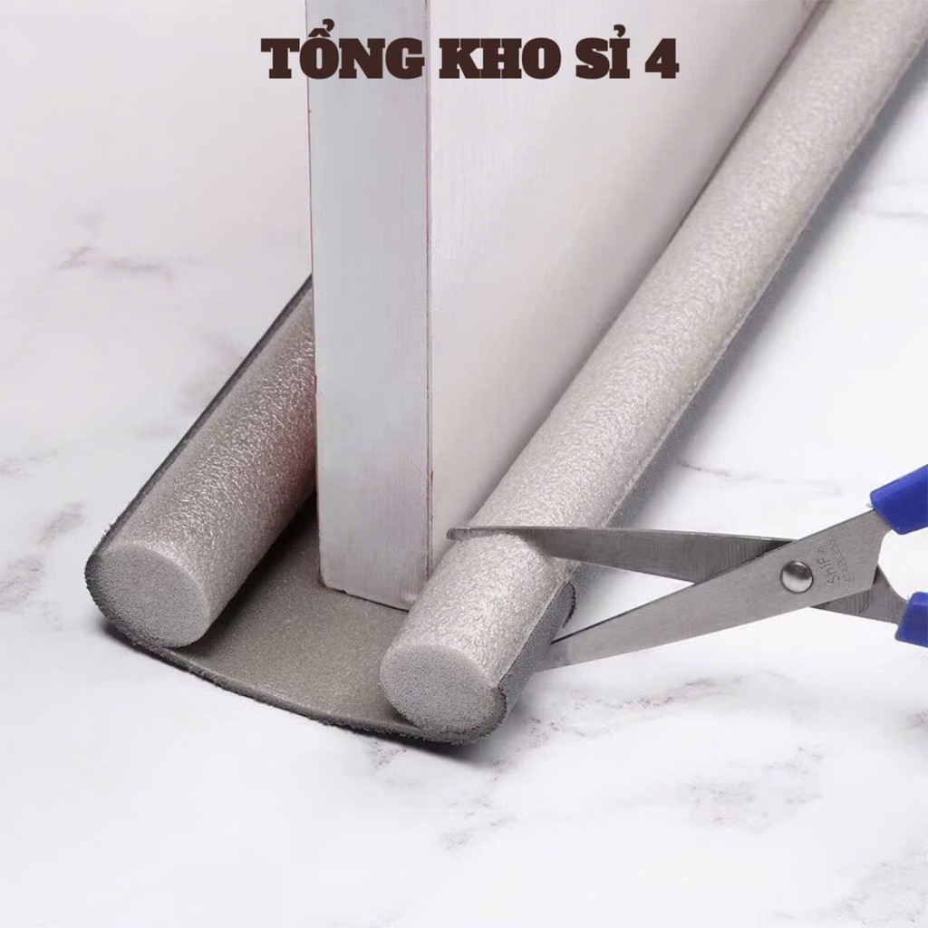 TẤM CHẶN CỬA-NẸP XỐP,  Thanh nẹp mút xốp 95cm chặn khe cửa chống côn trùng, tiếng ồn, gió lùa, gió điều hòa, bụi bẩn-MA6