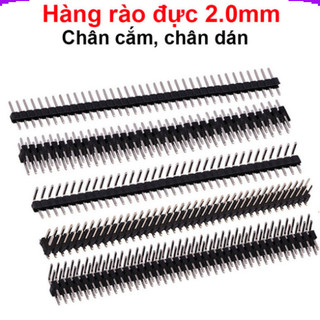 [Giá combo] (5 cái) Hàng rào đực 2.0mm chân cắm / chân dán