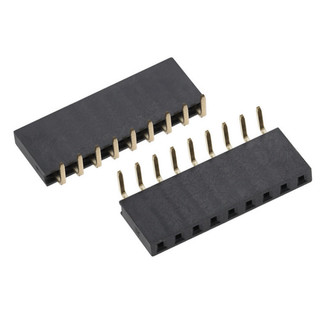 [Giá combo] (5 cái) Hàng rào cái đơn 2.54mm cắm chân cong cao 8.5mm