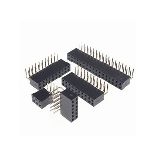[Giá combo] (5 cái) Hàng rào cái đôi 2.54mm cắm chân cong cao 8.5mm