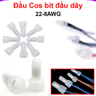 [Giá combo] Đầu Cos bít đầu cỡ dây 22AWG - 8AWG tiện dụng