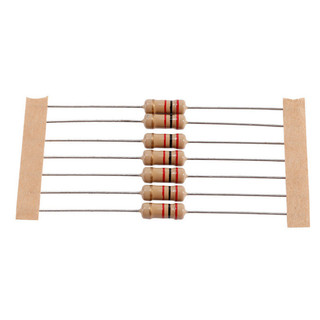 [Giá combo] (100 cái) Điện trở cắm 1/4W 4 vòng màu ±5% - giá trị 120R đến 25KR