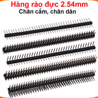 [Ưu đãi] (5 cái) Hàng rào đực 2.54mm chân cắm / chân dán