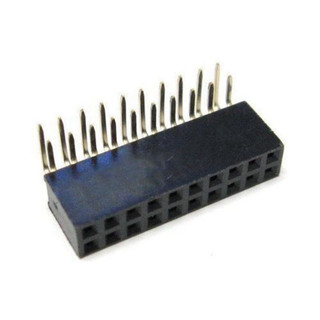 [Ưu đãi] (5 cái) Hàng rào cái đôi 2.54mm cắm chân cong cao 8.5mm