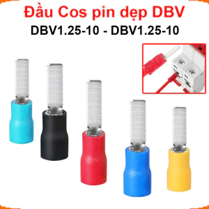 Đầu Cos pin dẹp, đầu kim dẹp DBV