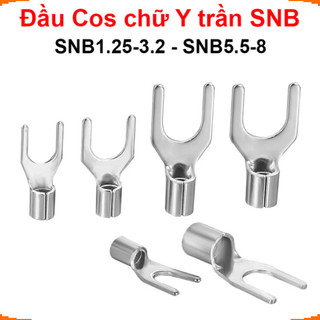 [Ưu đãi] (100 cái) Đầu Cos chữ Y trần SNB đồng si mạ chống oxi hoá