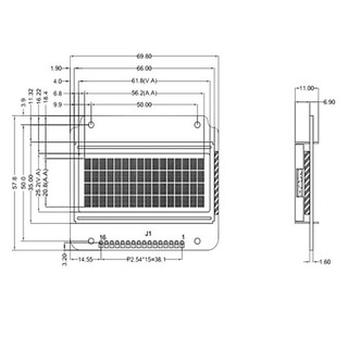 Màn hình LCD 1604 điện áp hoạt động 5V