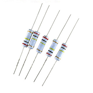 [Ưu đãi] (50 cái) Điện trở cắm 2W 4 vòng màu ±5% - giá trị 120R đến 25KR