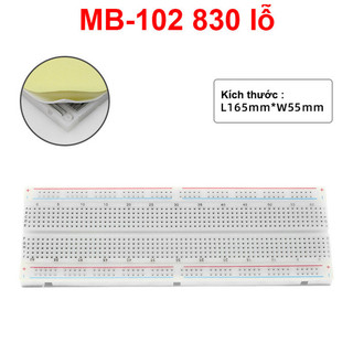 Breadboard lỗ cắm, bo cắm test linh kiện,mạch,học tập,…