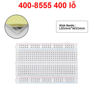 Breadboard lỗ cắm, bo cắm test linh kiện,mạch,học tập,…
