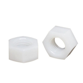 [Ưu đãi] (20 cái) đai ốc, tán dẹp, tán Ecu nhựa trắng M2-M8