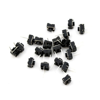 [Ưu đãi] (50 cái) Nút nhấn 6x6mm 2 chân cắm đứng cao 4.3 - 9mm