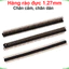 Hàng rào đực 1.27mm chân cắm / chân dán
