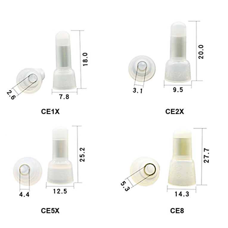 [Giá bán sỉ] Đầu Cos bít đầu cỡ dây 22AWG - 8AWG tiện dụng