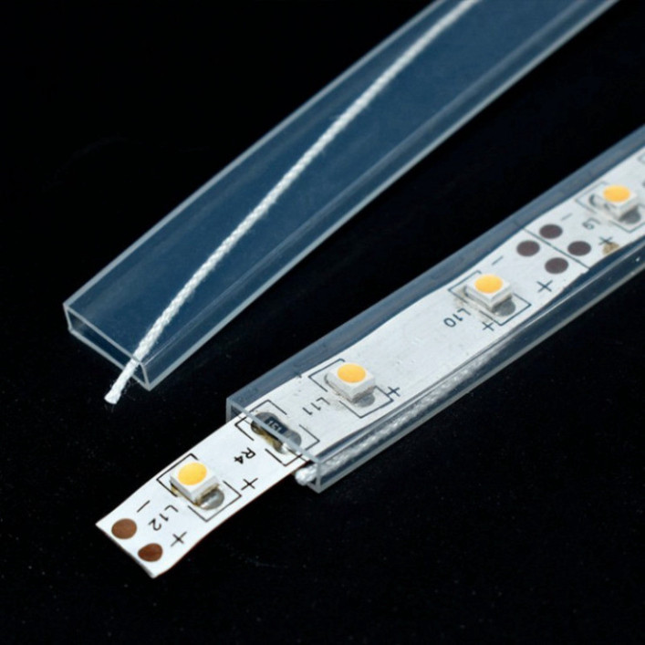 [Giá bán sỉ] [Combo] Ống silicon bọc LED 5050 chống thấm nước,Đầu bịt ống silicon bọc Led 5050 2835