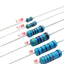 Điện trở cắm 1/4W 5 vòng màu ±1% - giá trị 0R đến 120R