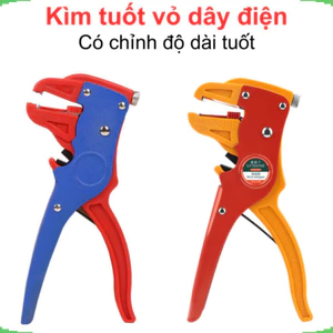 Kìm tuốt dây điện có điều chỉnh độ dài dây