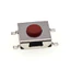 Nút nhấn 6x6mm 4 chân dán đầu đỏ cao 2.5 - 3.7mm