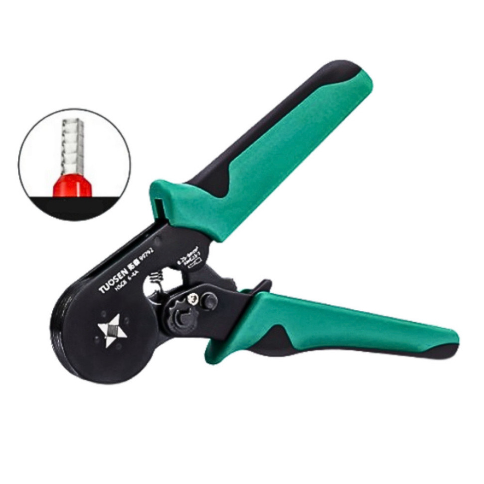Kìm bấm đầu cos vuông tự điều chỉnh HSC8