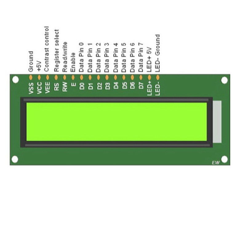 Màn hình LCD 2004 điện áp hoạt động 5V