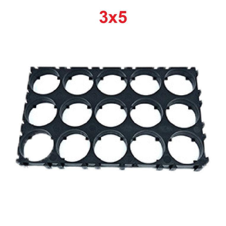 [Giá bán sỉ]  Khung cố định pin 32650 nhựa ABS chống cháy