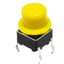Nắp nút nhấn 6x6mm hình mũ đường kính trong 3.1Mm / 3.4mm cao 6mm