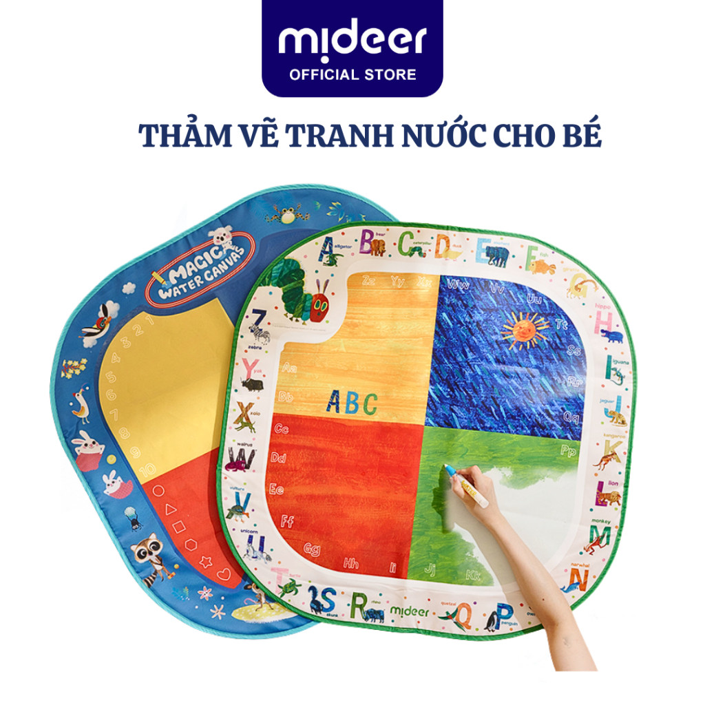Thảm Vẽ Tranh Nước Cho Bé Mideer Magic Water Doodle Mat Tái Sử Dụng ...