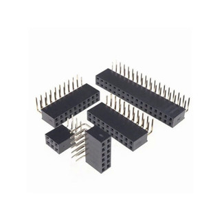 [Giá sỉ] (5C) Hàng rào cái đôi 2.54mm cắm chân cong cao 8.5mm